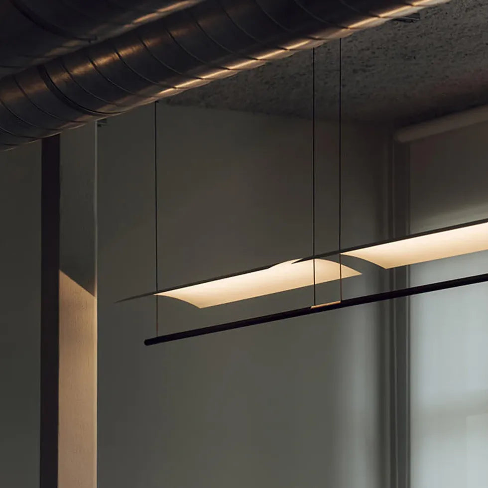 Lampadario Sospensione LED Design Elegante Lineare