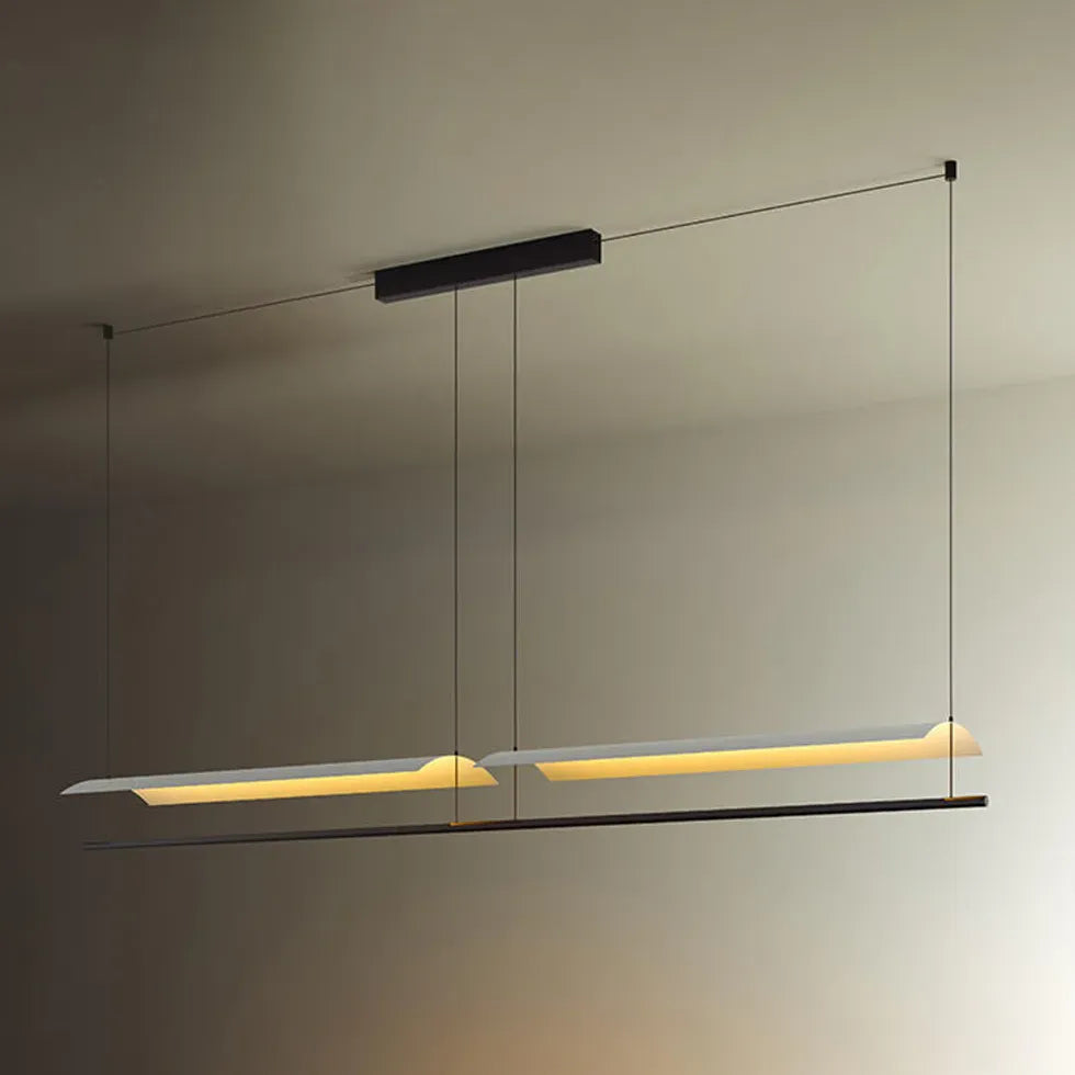 Lampadario Sospensione LED Design Elegante Lineare