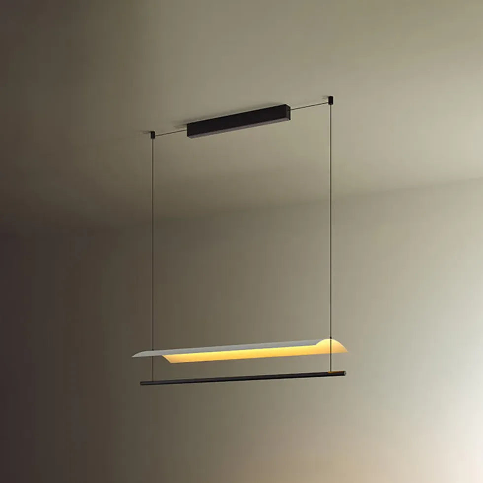 Lampadario Sospensione LED Design Elegante Lineare