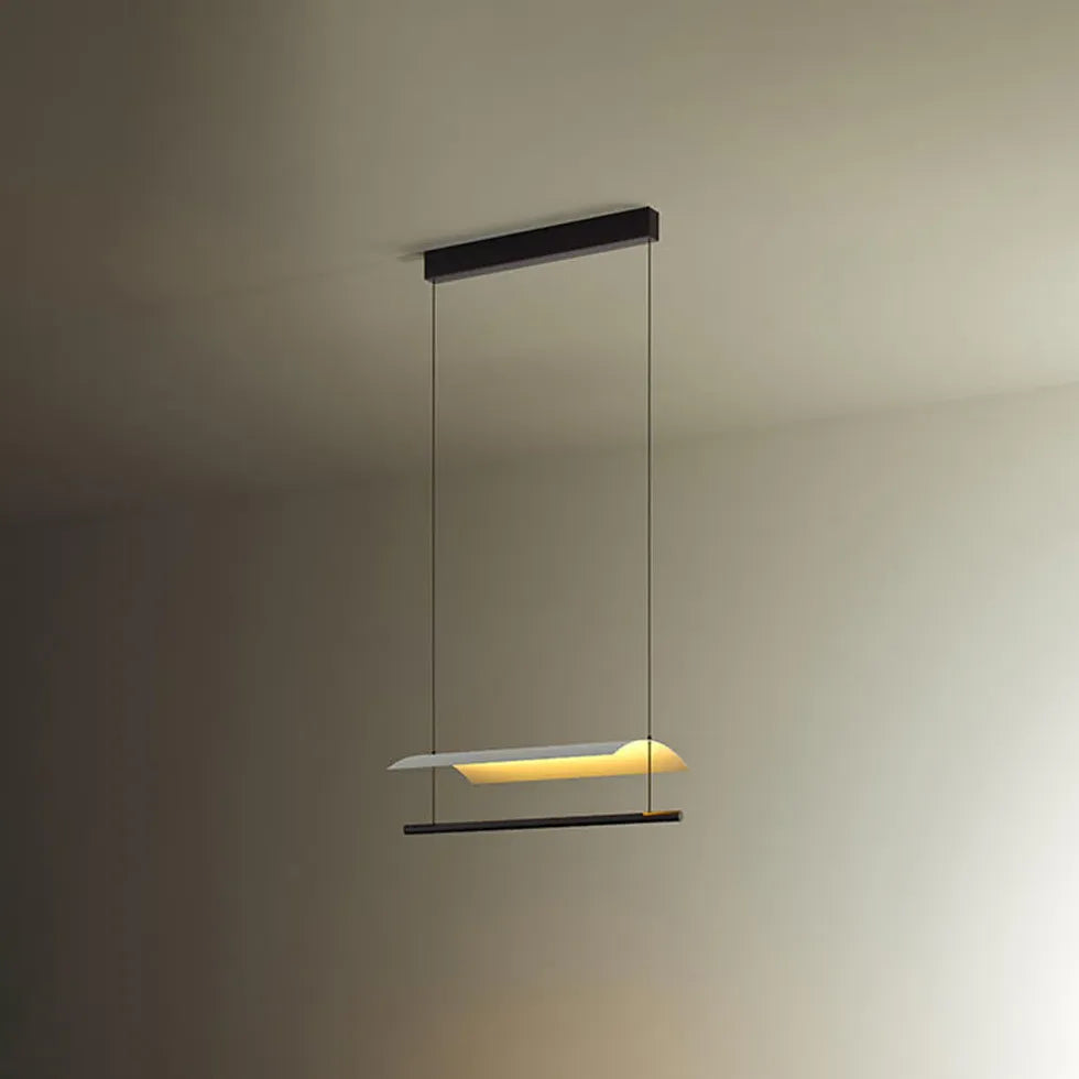 Lampadario Sospensione LED Design Elegante Lineare