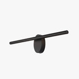 Applique Metallo Nero LED per Bagno Lunga