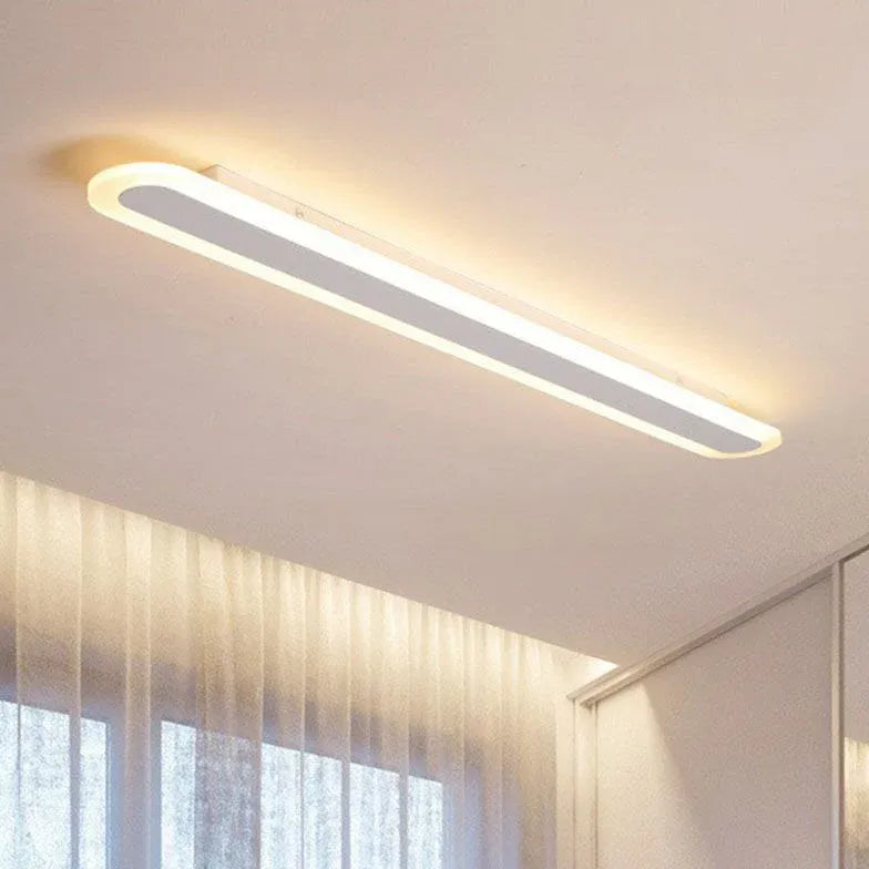 Long Oval LED Minimalist Ceiling Light