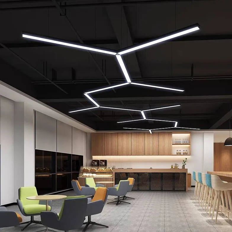 Lampade a Sospensione Ufficio Rettangolare Minimalista