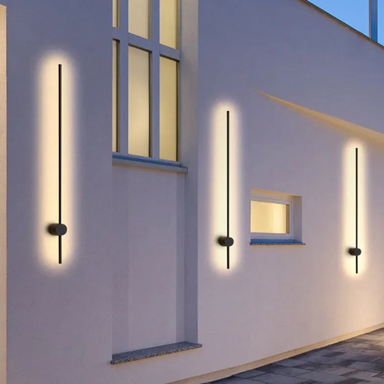 Luce da esterno a led Linee verticali