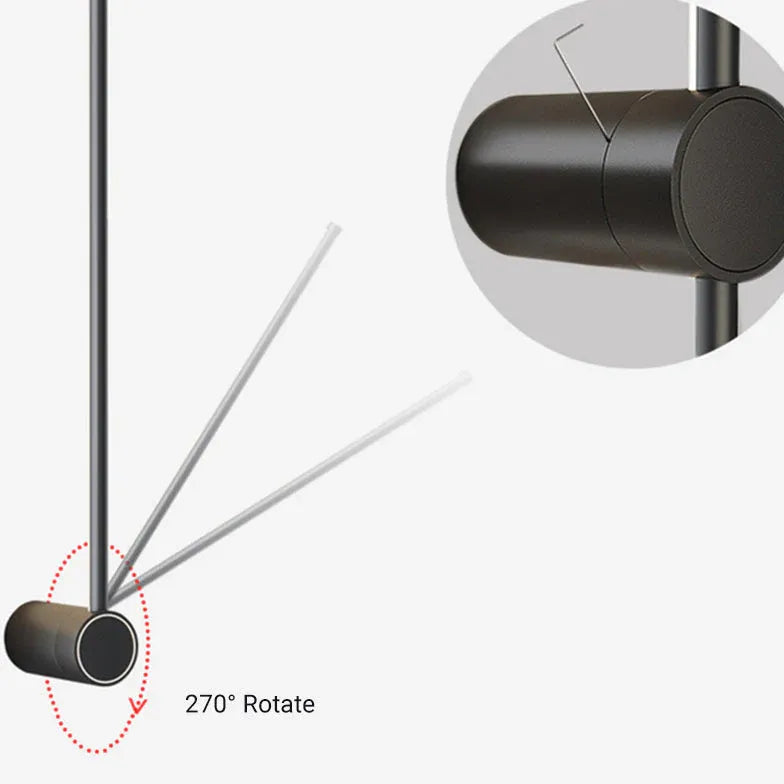 Luce da esterno a led Linee verticali