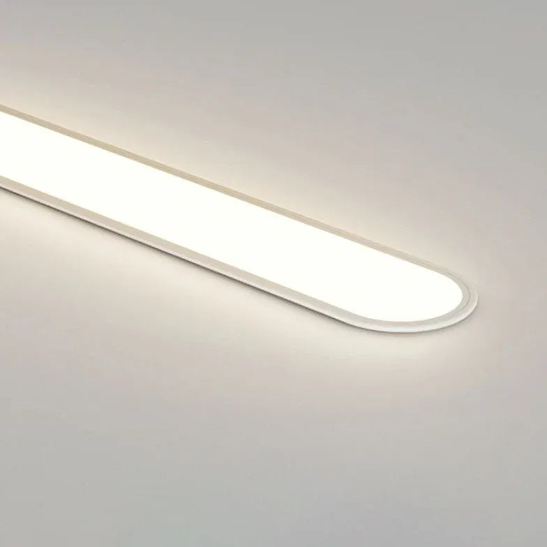 Plafoniere led moderne design in stile ovale bianco