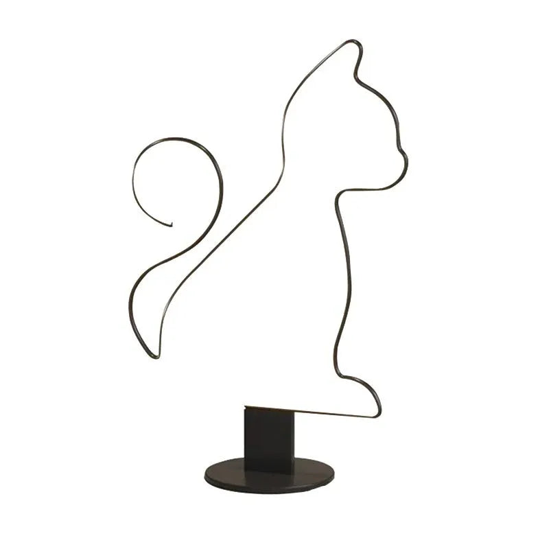 Contorno animale lampada da tavolo decorativa a led