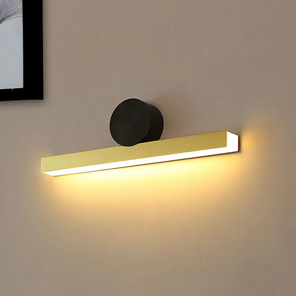 Applique Da Parete Design Led Elegante Oro