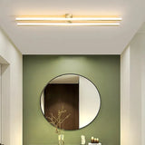 Plafoniera Lineare Led Soffitto Dimmerabile Design Moderno per Corridoio