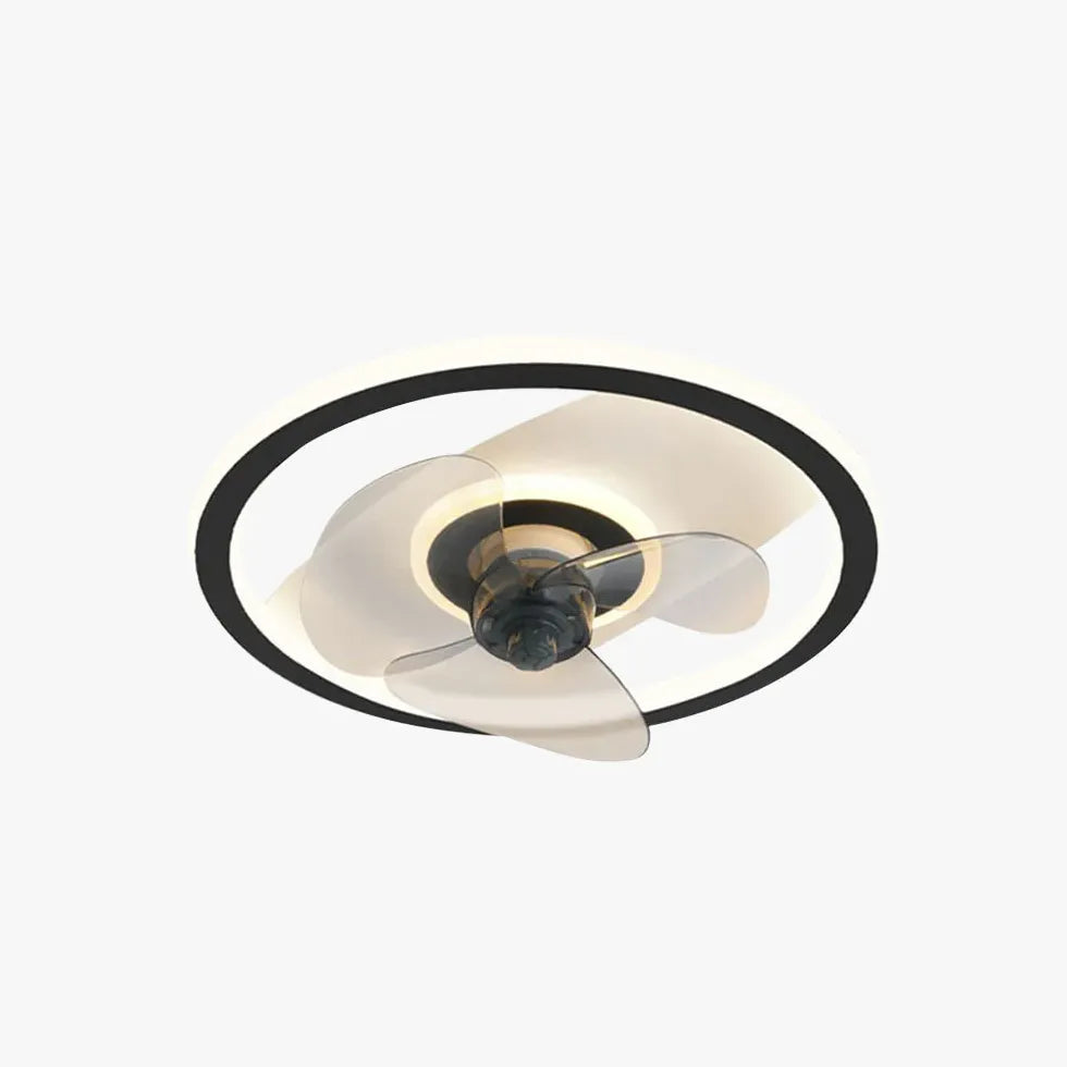 Double Ring Ceiling Fan with Light