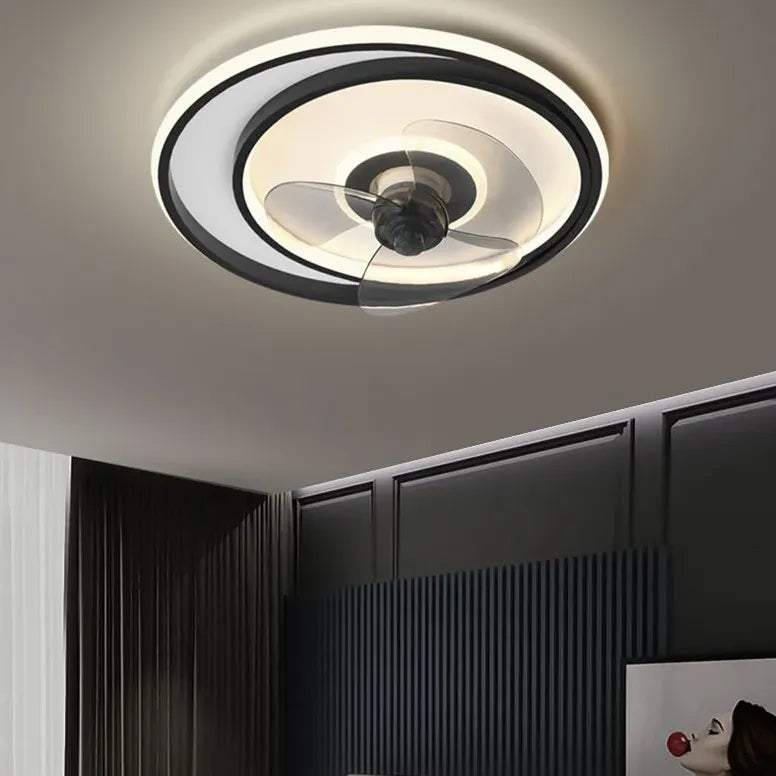 Double Ring Ceiling Fan with Light