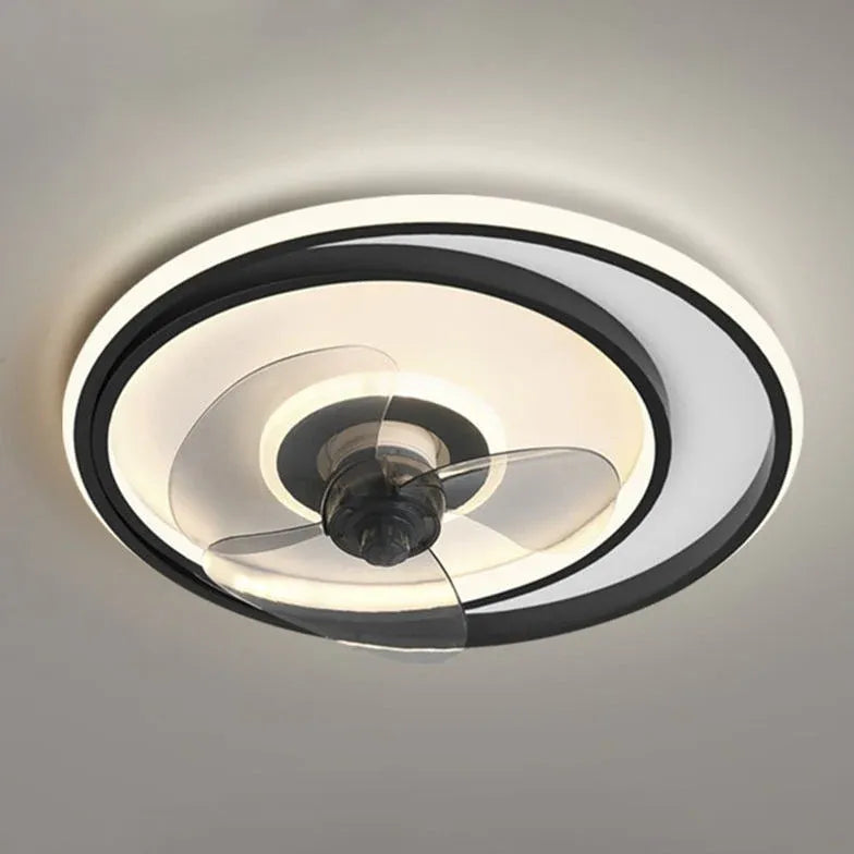 Double Ring Ceiling Fan with Light