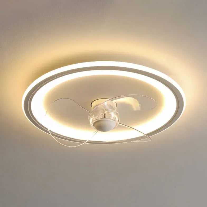 Ventilatore da soffitto con luce montaggio LED