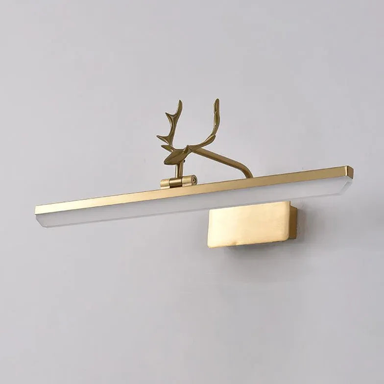 Deer Antler Minimalist Modern Bathroom Mirror Lights