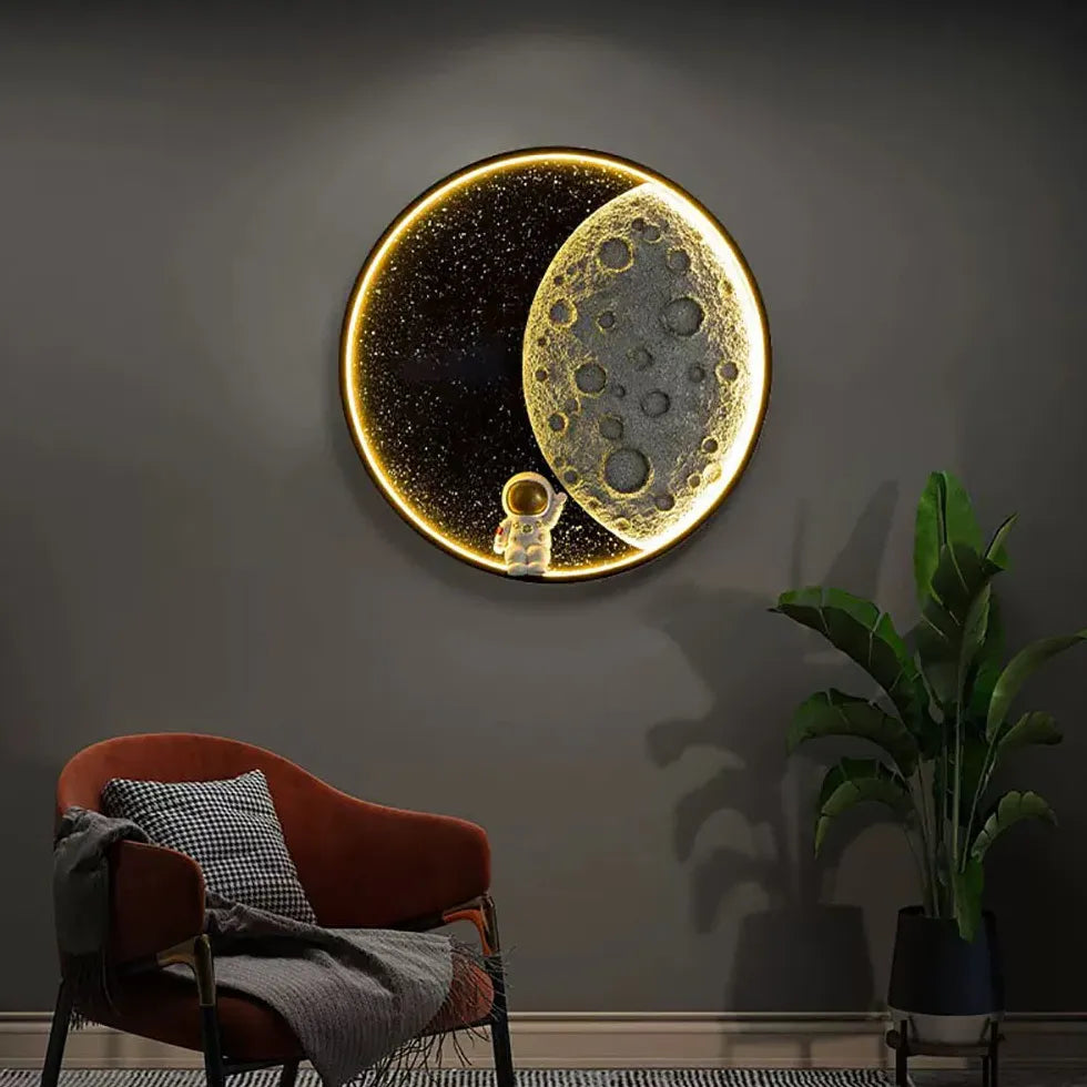 Luce a parete lunare ART IN IN INDITY DECO Dimmabile