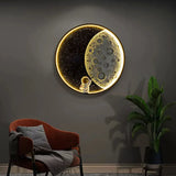 Luce a parete lunare ART IN IN INDITY DECO Dimmabile