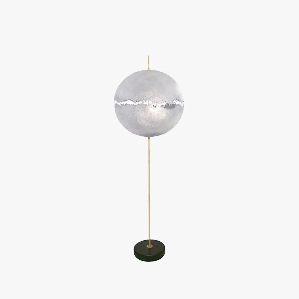 Design sfera rotto lampada da pavimento moderna