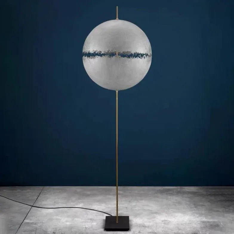 Design sfera rotto lampada da pavimento moderna