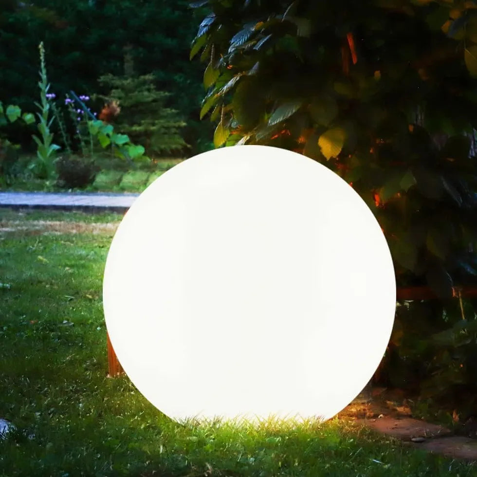 Globe Waterproof Outdoor Floor Lamp