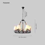 Lampadari a Gocce Vintage Stile Rustico Nido