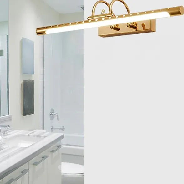 Lampada da specchio a led Oro elegante