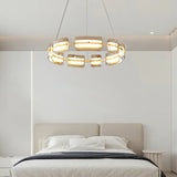 Ring Chandelier With Multiple Integrated Lights