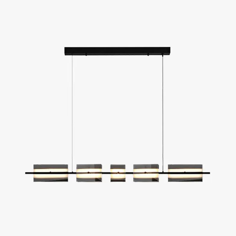 Linear Black for Dining Room Pendant Light