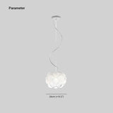 Lampadario Bianco Moderno Design Nuvola in Vetro