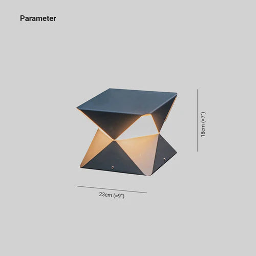 Luce da Esterni Geometrica e Pieghevole