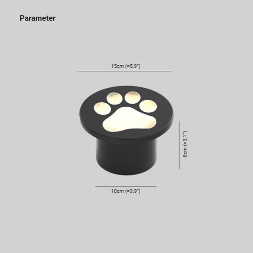 Cat Paw Garden Ground Ground Outdoor Lights