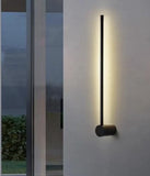 Applique da Esterno Design Minimal LED Regolabile in Metallo