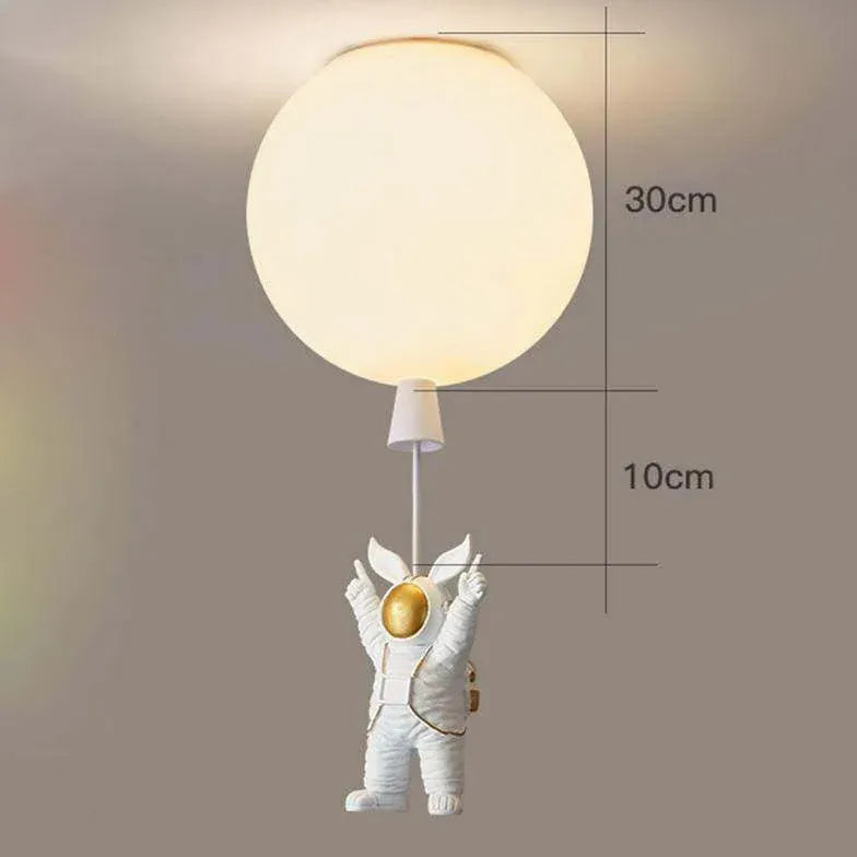 Astronaut Cartoon Design Bedroom Ceiling Light