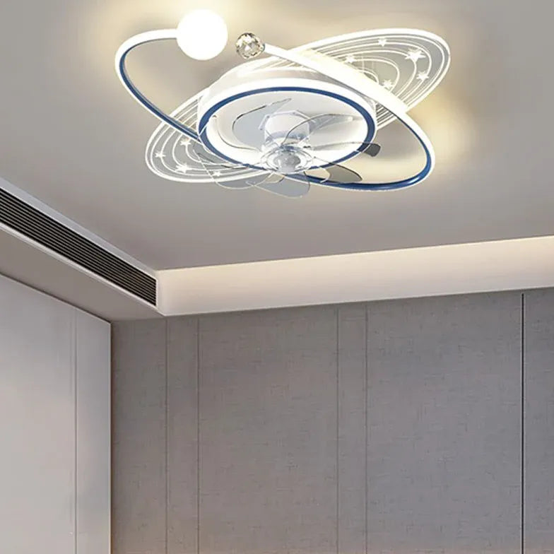 Multi-Ring Streamlined Ceiling Light for Bedroom