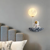 Astronaut Decoration Children's Bedroom Wall Lights