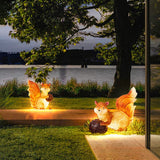 Squirrel Design Garden Decorative Floor Lamp