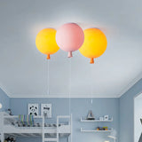 Multicolor Balloon-Shaped Ceiling Light for Bedroom