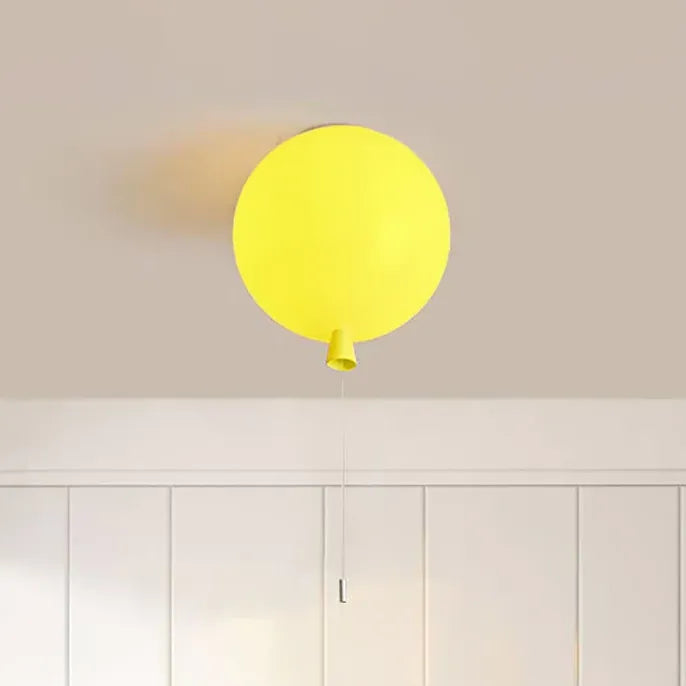 Balloons Multicolor Bedroom Modern Flush Ceiling Lights