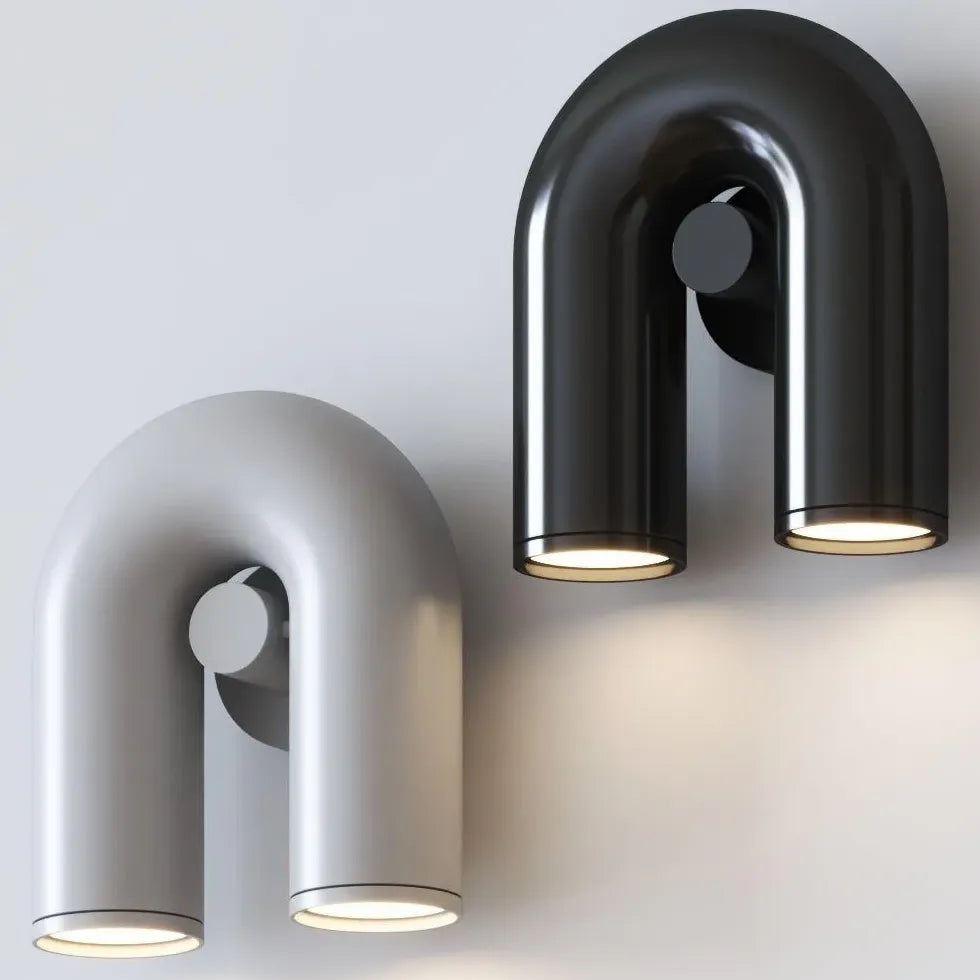 U-Shaped Tube Design Modern Wall Lamp