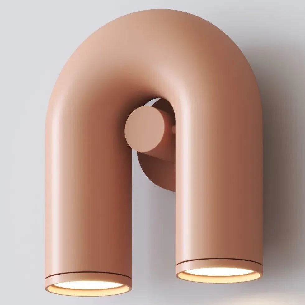 U-Shaped Tube Design Modern Wall Lamp