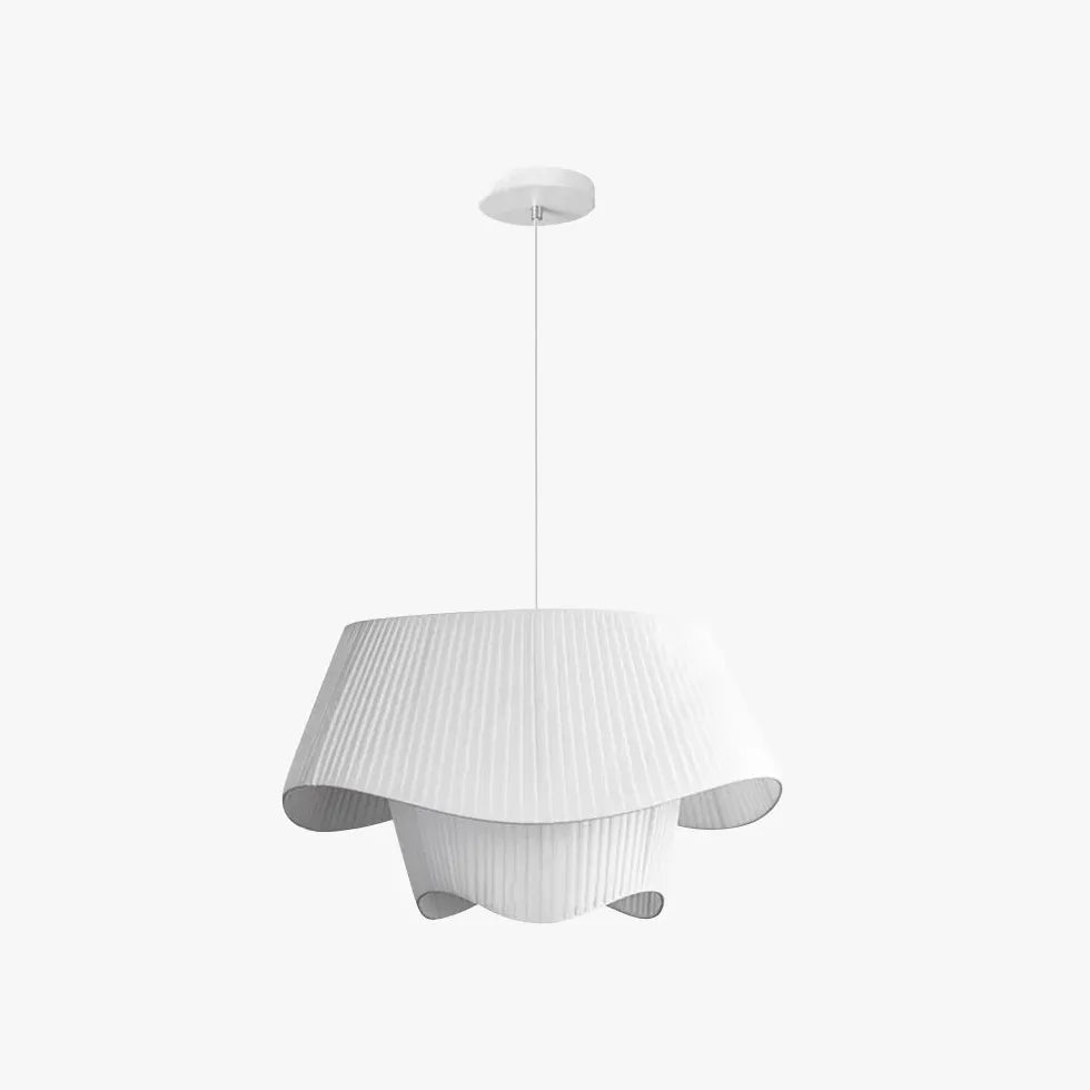 Lampadario Stoffa Moderni Elegante con Linee Curve