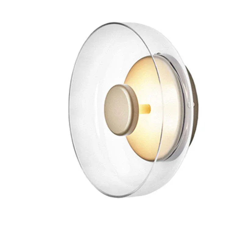 Bowl Shape Glass Modern Wall Lights