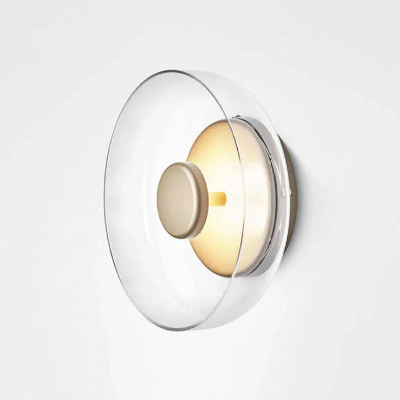 Bowl Shape Glass Modern Wall Lights