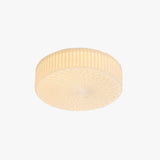 Lampada da Soffitto Elegante Bianca con Finitura Testurizzata per Camera