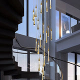 Dripping Gold Crystal Elegant Chandelier