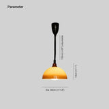 Lampadario in Vetro a Forma Di Egg Tart