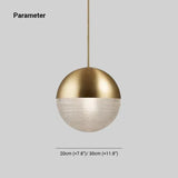 Lampadario Palle Vetro Led per Camera