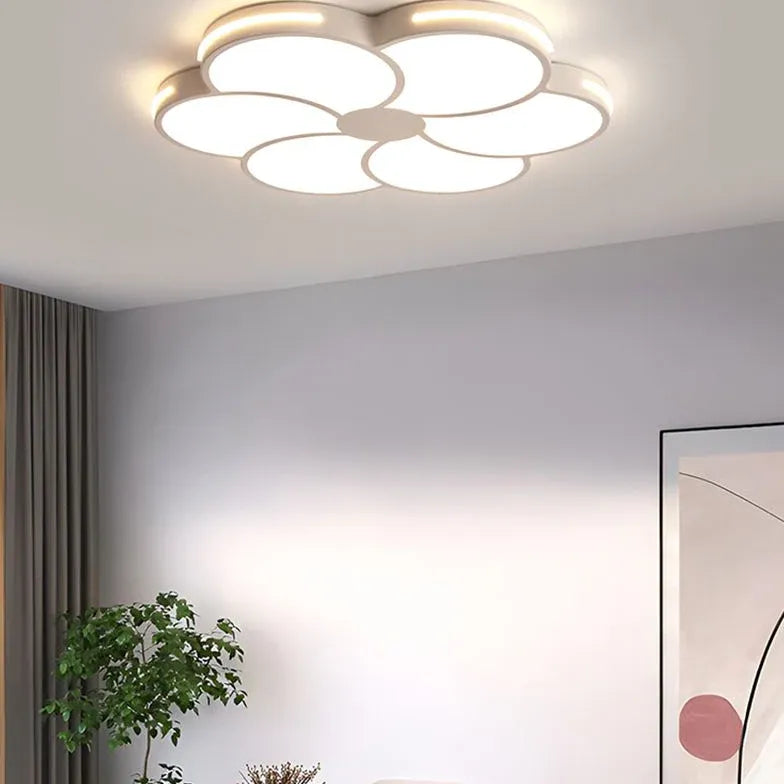 Luce a ciondolo a LED bianco a forma di fiori