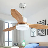 Ventilatore Vortice Soffitto Con Luce Design Naturale