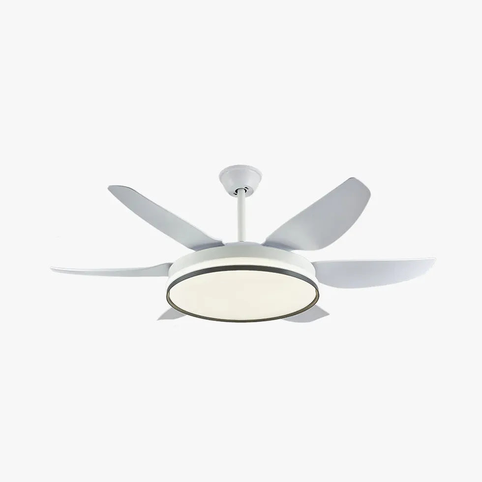 Ventilatore da soffitto con luce led Moderno