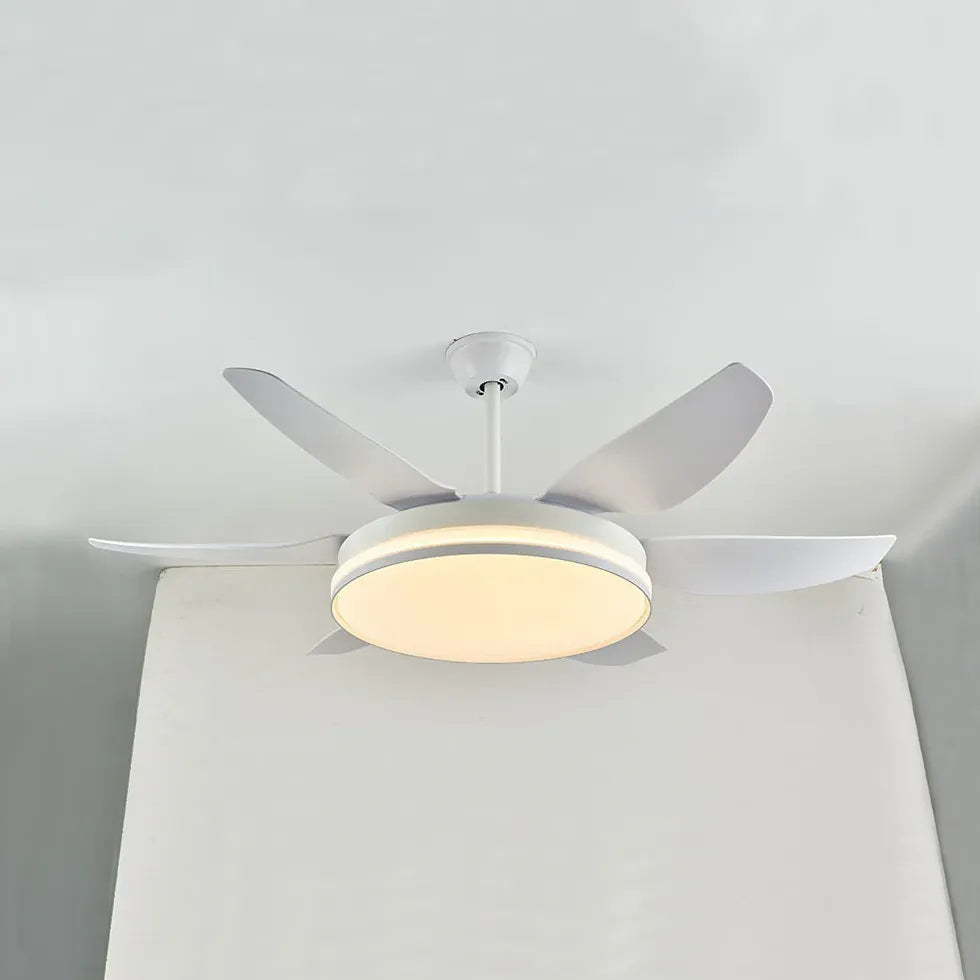 Ventilatore da soffitto con luce led Moderno